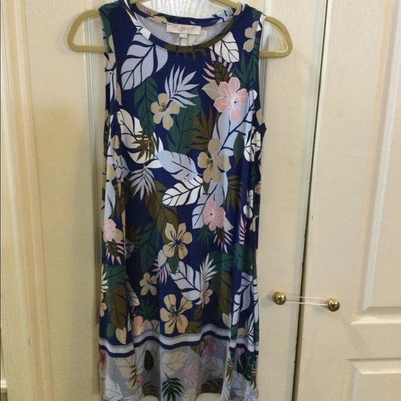LOFT Dresses Loft Floral Dress Poshmark